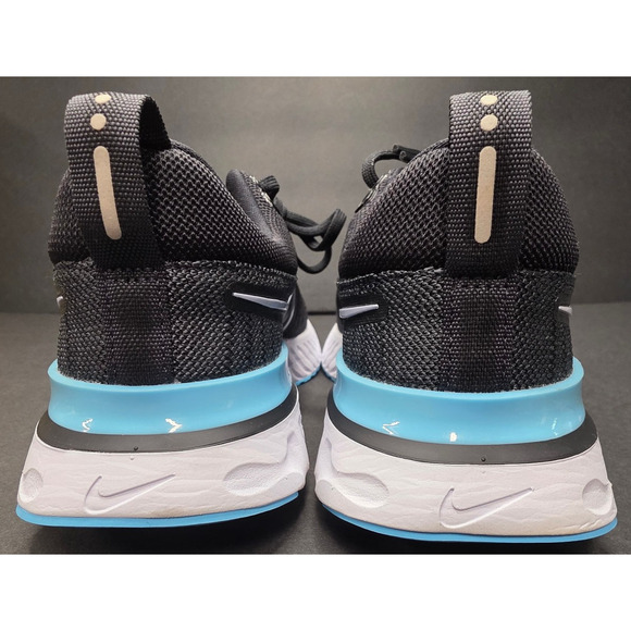 Nike React Infinity Run Flyknit 2 Women Shoes Anthracite Ghost Black Size 6.5 B - Picture 8 of 12